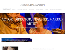 Tablet Screenshot of jessicadalcanton.com